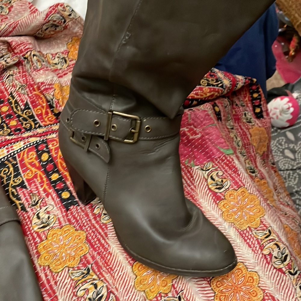 Just Fab Tall Brown Boots